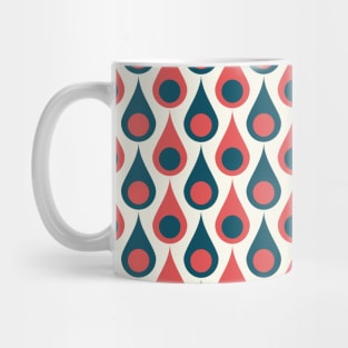 Retro Funky Style Modern Pattern Mug